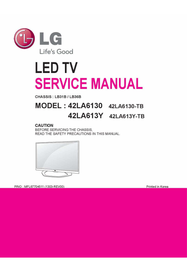 LB31B-LB36B_42LA6130, 42LA613Y